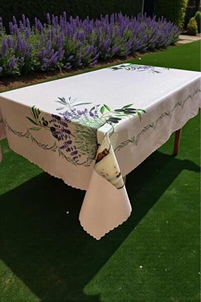 Çeyiz Diyarı Față de masă Olivia Dertsiz 140x180 cm