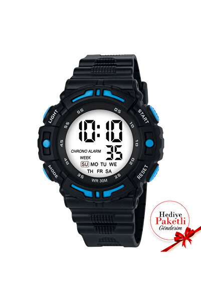 Saatse Waterproof Digital Sports Youth Children Wrist Watch Alarm Stopwatch C...