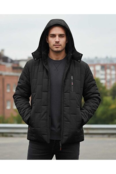 venüsdijital K Hooded Winter Coat with Fur Inside