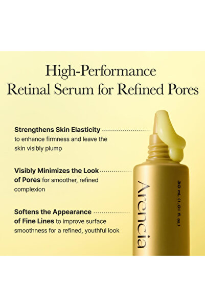 Arencia Retinal Booster Shot Serum for Fine Lines, Wrinkles & Skin Renewal