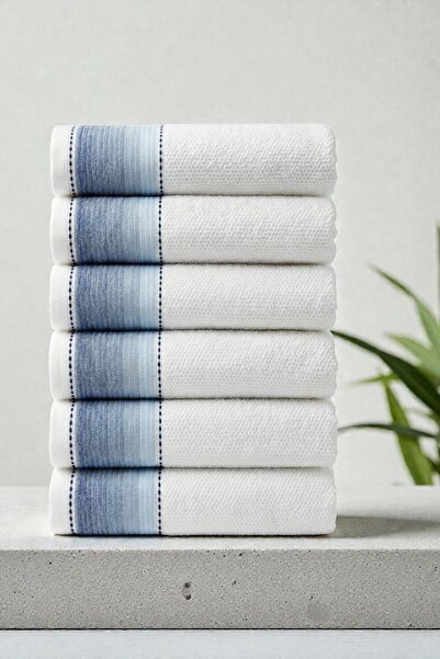 Anılsan Комплект от 6 кърпи Selina - 50x100 cm, 235 g, 100% памук, кърпи за с...