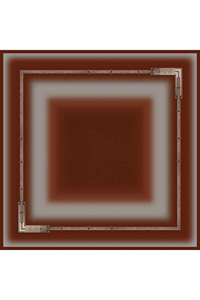 LA BOUTIQUE 2470-03 Twill Silk 90X90