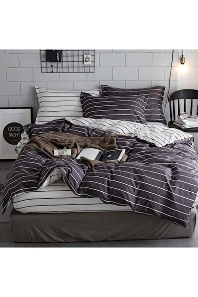 Pucioasa Satin Cotton Bed Linen, 4 Pieces, 2 Persons, 200 x 230cm