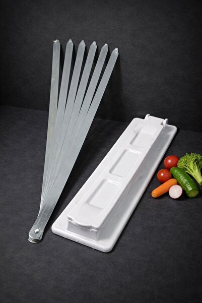 Bev Kitchen 4 Adet Şişli Kebapmatik Adana Urfa Kebap Kalıbı Aparatı Pratik Hı...