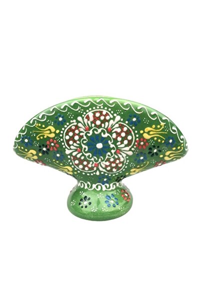 OEM Suport de șervețele din ceramică, model floral, pictat manual, 15x10cm, m...