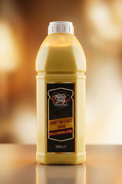 Chefs New Joy Ballı Hardal Sosu 2000 gr Honey Mustard Sauce