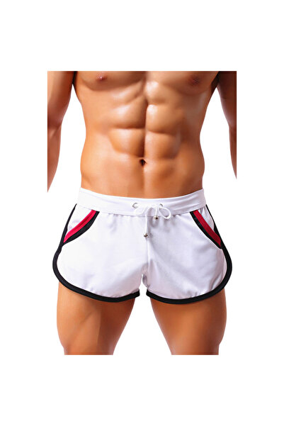 EFAYN.RO Shorts, men, sports model, M2, size 2XL, white, EFAYN