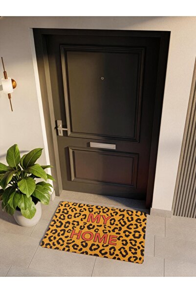 Cotto Home Cocojoy Pj010A Leopard My Home Patterned Thick Non-Slip Base Moist...