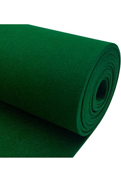 Salteks El İşi Hediyelik Keçe (1 Metre) 1mm Kalınlığında 100x100 Çimen Yeşili...