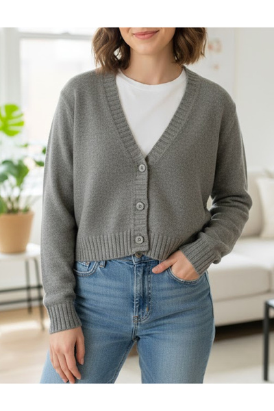 Evendi Cardigan, Grey