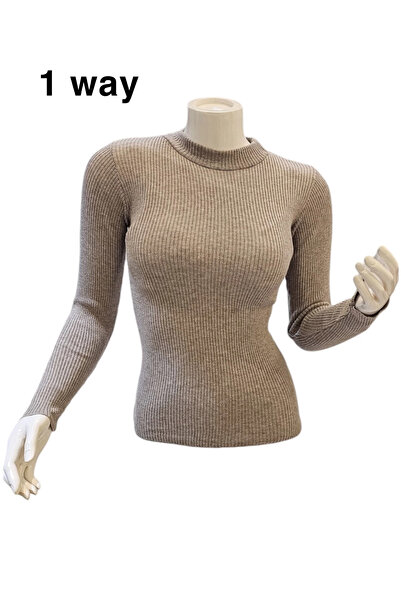 1way High neck blouse