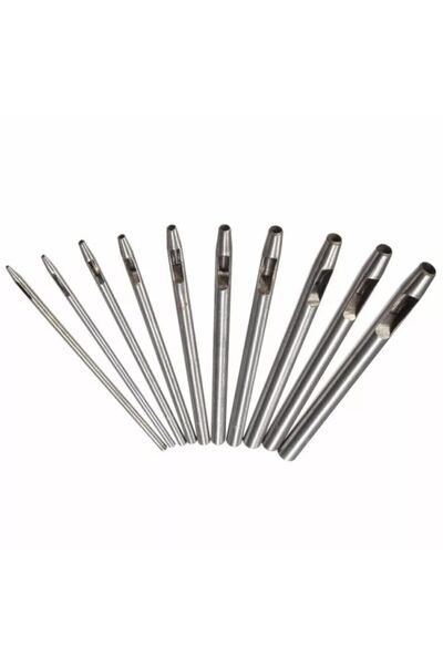 Dopar Vurma Zımba Yuvarlak Deri Delme El Aleti 3.5 mm 1 Adet