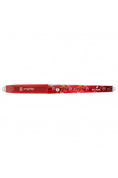 daço Ecada Gel Pen with Eraser Disparel 3 Red 83505R