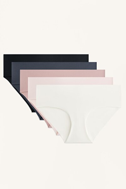 Oysho 5'li görünmez poliamid karışımlı hipster külot