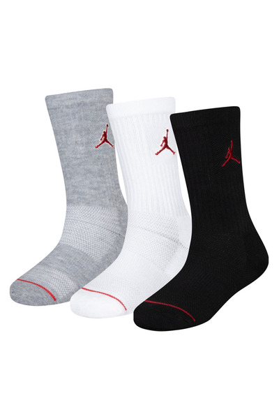Nike Jordan Jhn Jordan Jumpman Crew 3-Pair Socks Uj0010-042