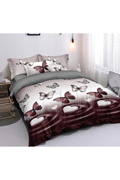 OEM Double Bed Linen Set, 6 Pieces, 2 Persons 180x200 cm, Multicolor