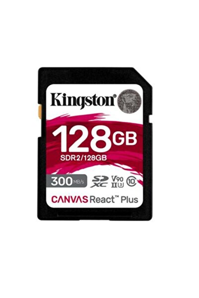 Kingston Card SD 128GB – UHS-II U3, Viteză 300MB/s, Clasa 10, Pentru videocli...