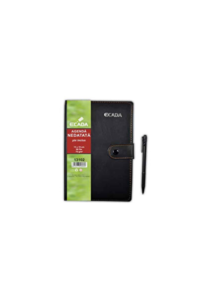 Ecada Agenda Cu Pix 13x18cm