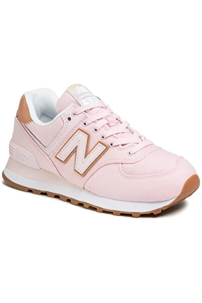 New Balance Women's Fashion Sneaker WL574SCA in Pink - Size 36