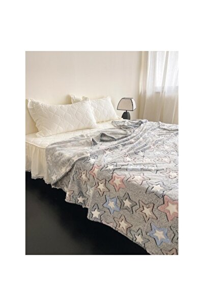 OEM Cocolino Blanket with Star Print, 200x230cm, Multicolor
