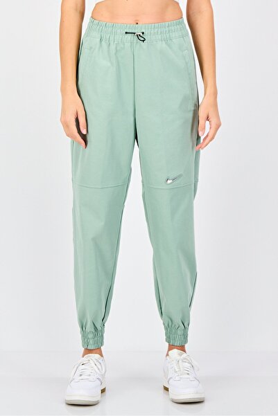 Nike Women Standard Fit Solid Outdoor Sweatpants, Sage Green