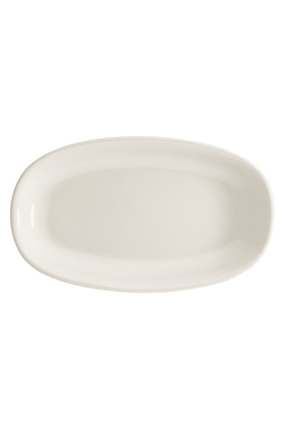 Bonnami Bonna Gourmet Porselen Oval Kayık Tabak 29x17 cm - Büyük Boy Servis T...