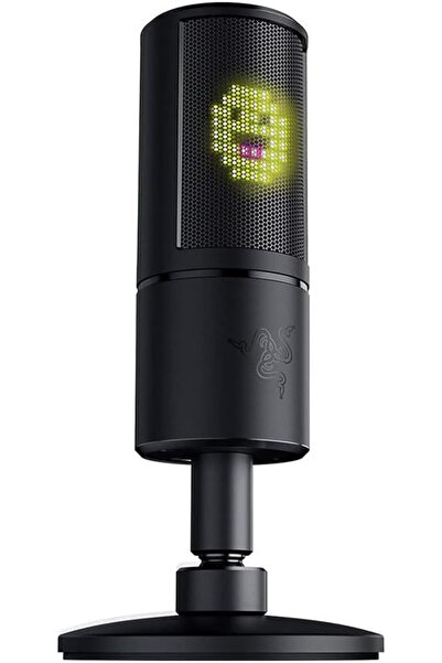 Generic Razer Seiren Emote Streaming Microphone: 8-bit Emoticon LED Display, ...