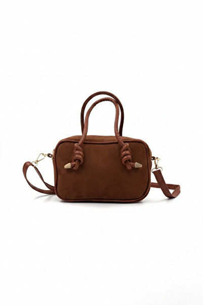 Rejt Nine Çapraz Ayarlanabilir Askılı Süet Kadın Çanta