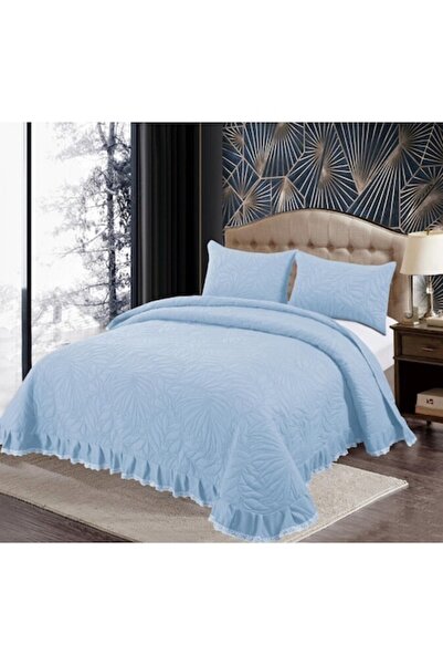 OEM Set elegant de cuvertură și fețe de pernă din bumbac, 3 piese, 2 persoane...