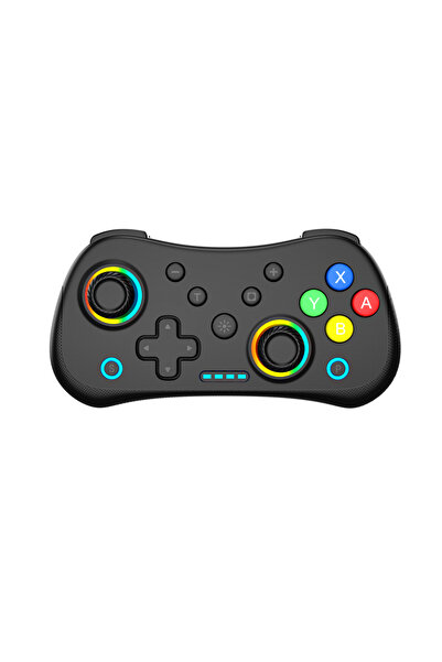 Choice وحدة تحكم ألعاب لاسلكية صغيرة متعددة الوظائف باللون الأسود لجهاز نينتن...