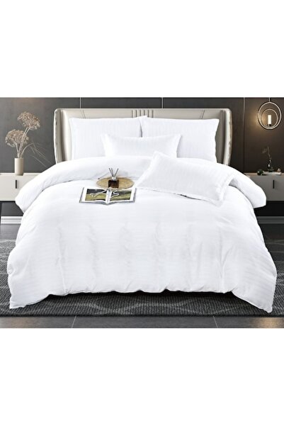 JOJO HOME Double Bed Linen Set, Jojo Home, Luxury Damask, 6 Pieces, 230x250cm...