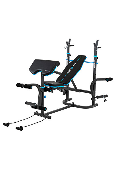 Thunder Multifunctional exercise bench VIGOR-B, arms and legs, adjustable inc...