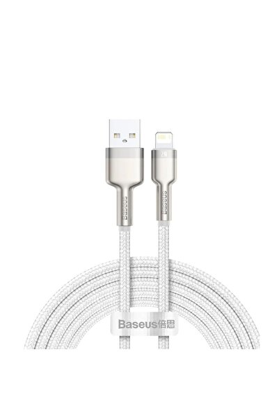 Baseus IPhone USB-A to Lightning Cable, 2.4A, 2m, Stable Charging and Data Tr...