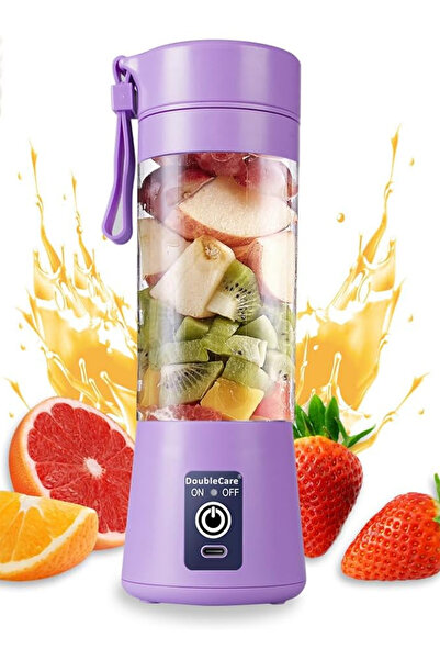 MHONGWEI Portable Electric USB Juicer Blender Cup, Mini Blender for Shakes an...