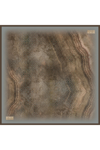 LA BOUTIQUE 2483-01 Twill Silk 90X90