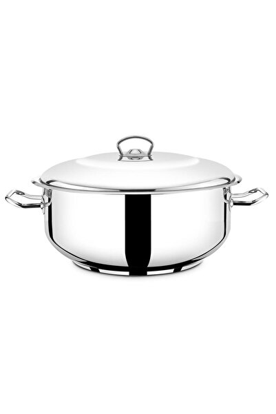 ÖNCÜ MUTFAK EŞYALARI ENDÜSTRİYEL 42 CM ÇELİK BASIK TENCERE