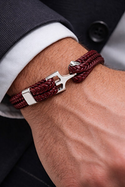 HER ŞEY NOTA www.herseynota.com Deep Burgundy Core – Burgundy Genuine Leather...