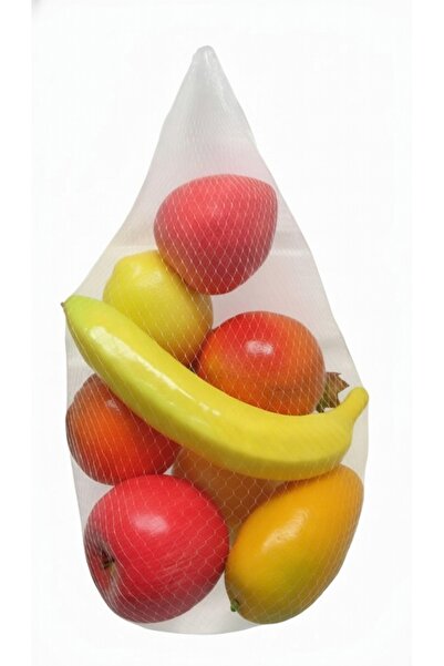 vipdekor FİLEDE STRAFOR 8'Lİ YAPAY MEYVE