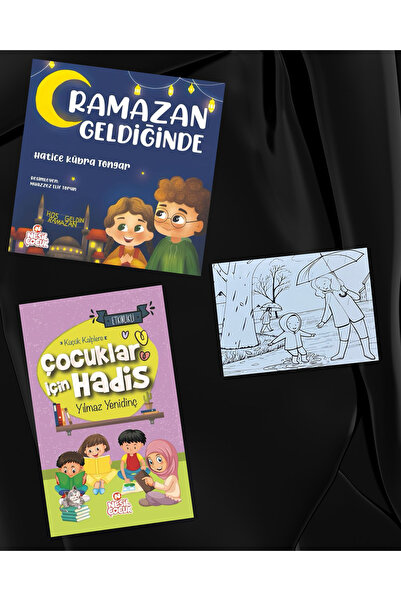 Nesil Çocuk Yayınları RAMAZAN GELDİĞİNDE / ÇOCUKLAR İÇİN HADİS ETKİNLİKLİ & C...