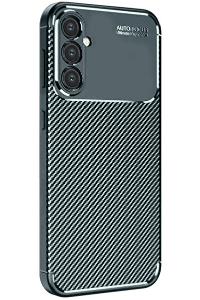 Hulyomer Hub حافظة هوليومر لهاتف سامسونج جالاكسي S24 FE بغطاء كربوني بتركيز ت...