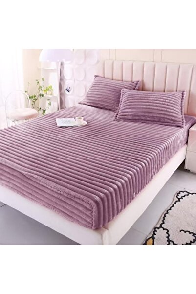 OEM Set cuvertură și fețe de pernă pentru pat dublu, Cocolino, model cu dungi...