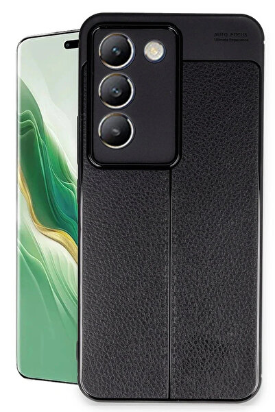 BSN STİL Bsnshop Vivo V30 Lite 4g Case Auto Focus Cover - Black 1058986