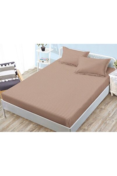 OEM Elastic Bed Cover and 2 Pillowcases, Sonia-Home, Damask, 2 Persons, Uni, ...