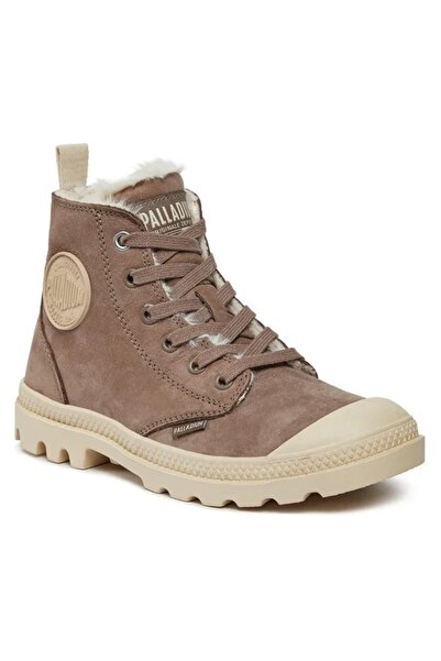 Palladium Women's brown Pampa Hi Zip boots