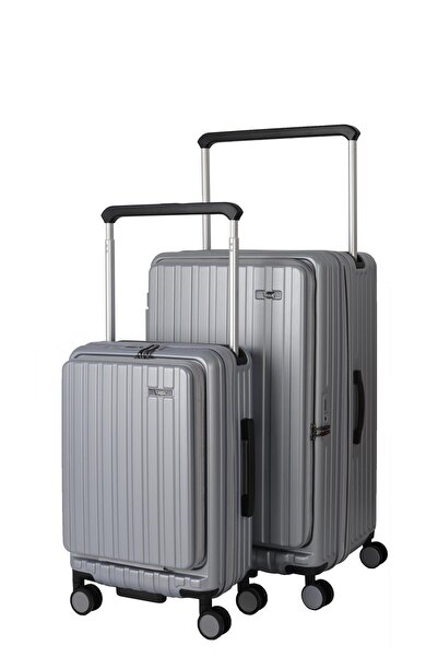 Baggaj V2522 PC VALİZ SILVER SET
