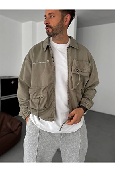 TÜZeMEN Cargo Pocket Canvars Jackets