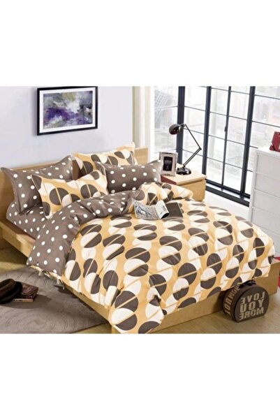 Pucioasa Set Lenjerie Pat Dublu, Pucioasa, Finet, 6 Piese, 2 Persoane, Imprim...