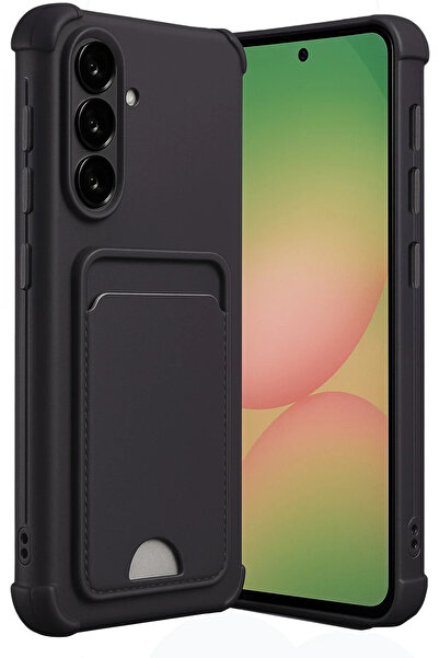 Hulyomer Hub حافظة هوليومر سامسونج جالاكسي A36 من السيليكون مع حامل بطاقات كي...