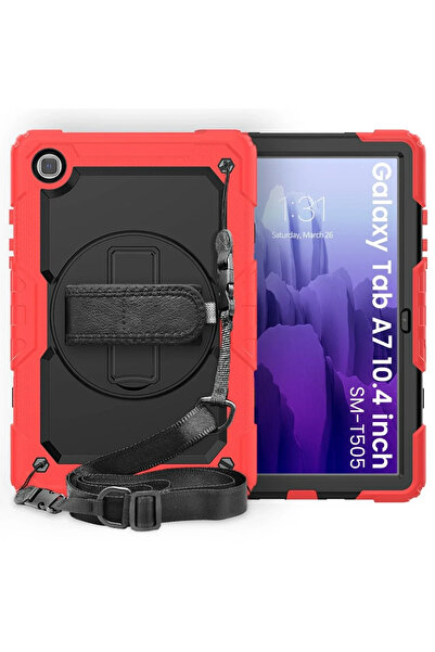 Hulyomer Hub غطاء تابلت هوليومر سامسونج جالاكسي تاب A7 10.4 - أحمر 1185576