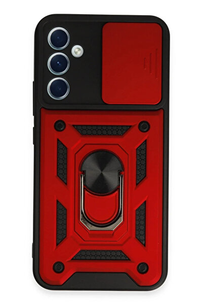 BSN STİL حافظة BSNSHOP لهاتف سامسونج جالاكسي A34 5G من السيليكون مع حلقة عدسة...